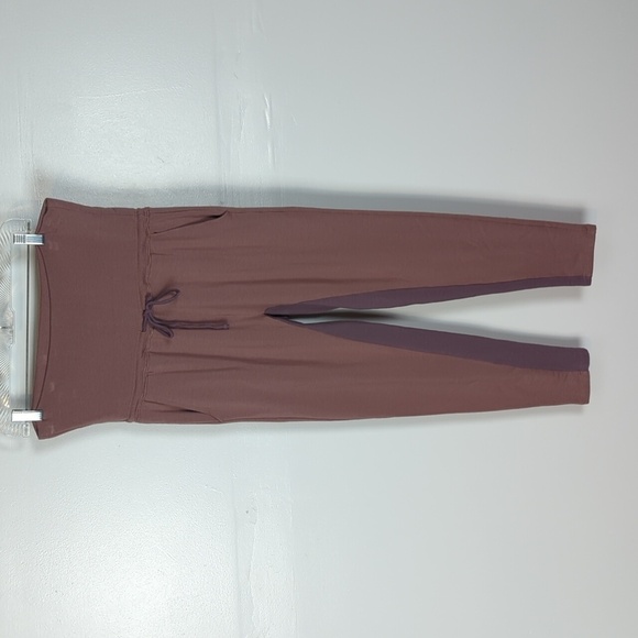 Beyond Yoga Fold-Over Waistband Lounge Pants - Picture 1 of 13